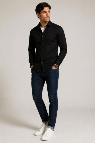 Camicia no stiro Seidensticker Slim KE-SEIDENSTICKER-01675198-39