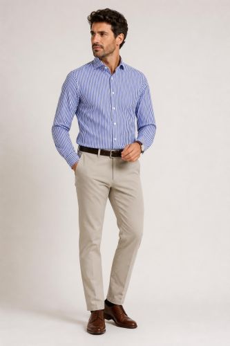Camicia no stiro Xacus Regular PKR-XACUS-11810-WF507ML-007