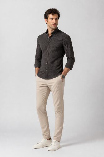 Camicia DNL Slim PKTCLX55ATSLIMA2C