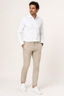 Camicia no stiro Ingram Regular INGRAM-68909-INMED-IRN-ML-XT-01-B