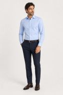 Camicia no stiro Ingram Regular INGRAM-68909-INMED-IRN-ML-XT-02