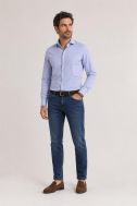 Camicia no stiro Ingram Regular INGRAM-68918-INMED-IRN-ML-XT-05