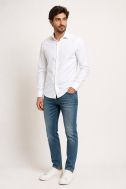 Camicia Caliban Slim PKR-CALIBAN-422-GIO-FUR-FIR-UA1