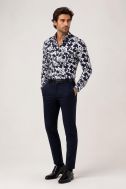 Camicia New England Slim SKT10DNSQUSLIMF9E