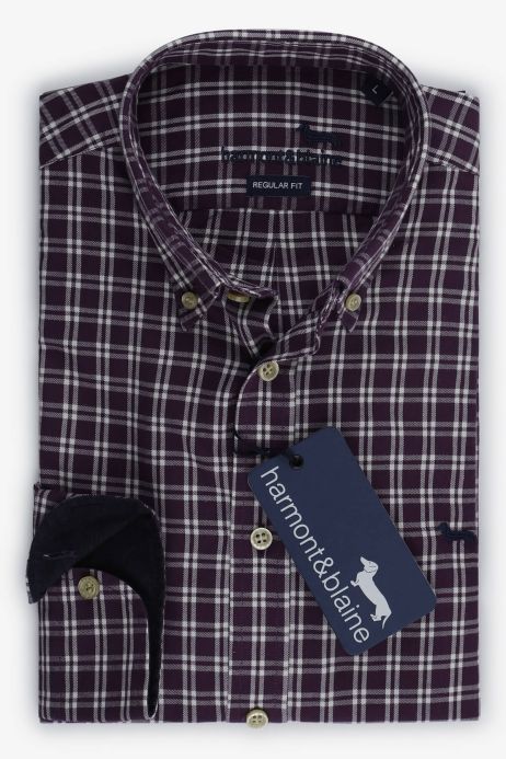 Camicia Harmont & Blaine Regular HARMONT-BLAINE-CRI011012063_VIOLA_549