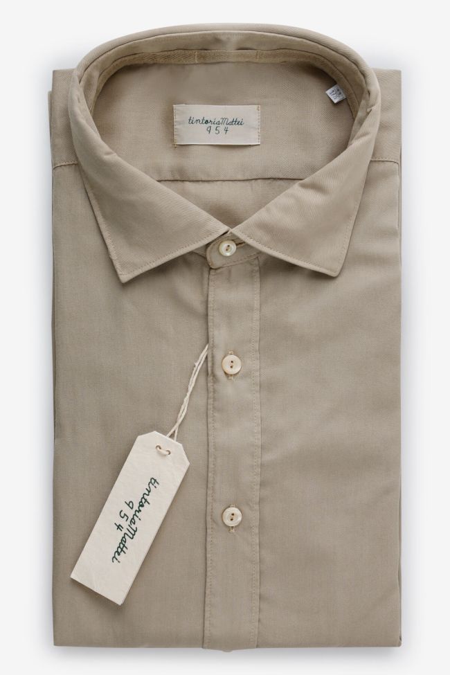 Camicia Tintoria Mattei Slim SKTA298294SLIMF4E