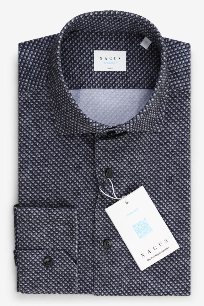 Camicia Xacus Slim XACUS-31609-ACT658ML-004-AI2627