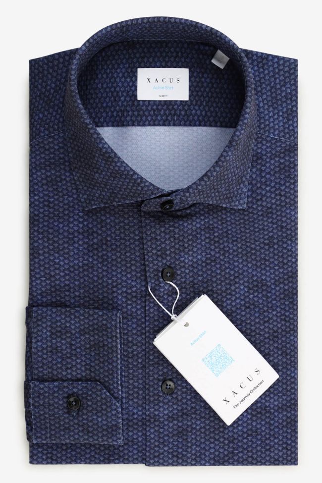 Camicia Xacus Slim XACUS-31611-ACT658ML-003-AI2627