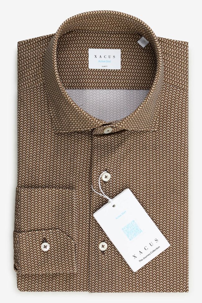 Camicia Xacus Slim XACUS-31614-ACT658ML-003-AI2627