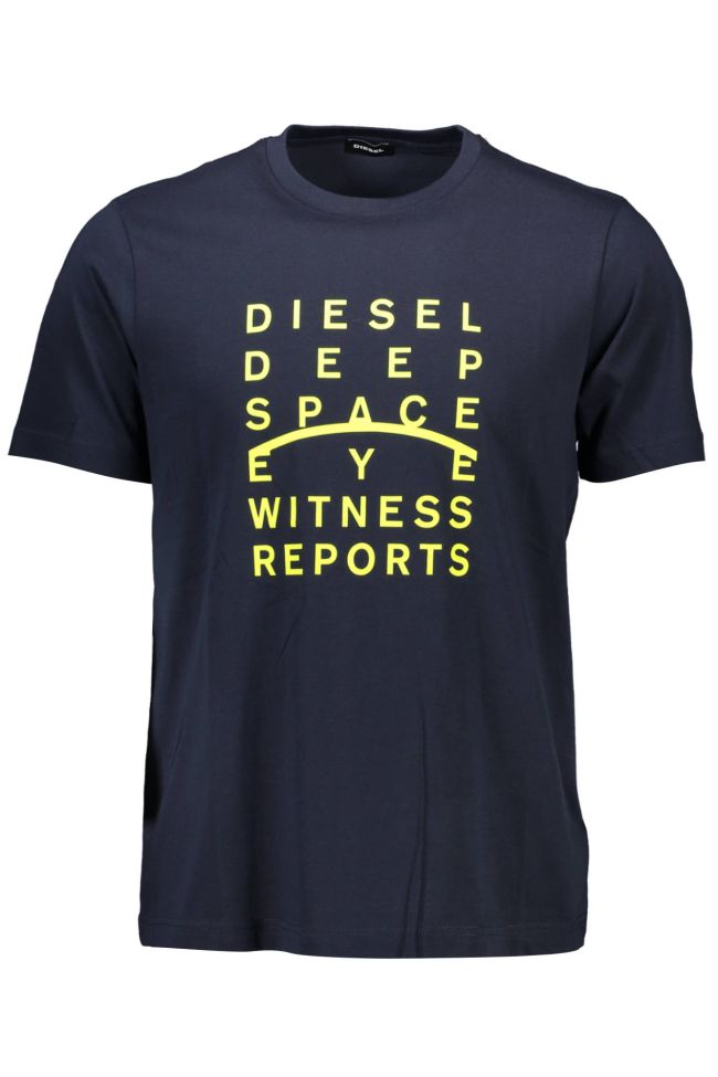 T-shirt Diesel Regular DIESEL-S4EL-T-JUST_BLU_81E