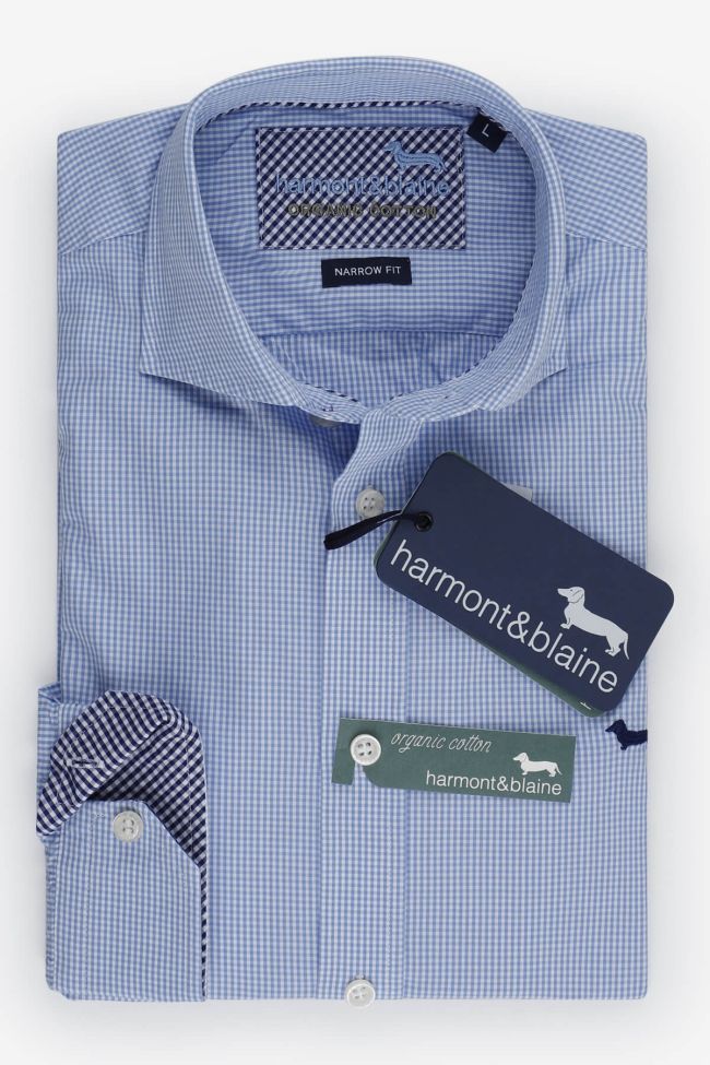 Camicia Harmont & Blaine Slim HARMONT-BLAINE-CNI012011464_AZZURRO_810