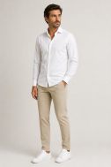 Camicia no stiro Ingram Regular INGRAM-68911-INMED-IRN-ML-XT-01-PE26