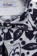 Camicia New England Slim SKT10DNSQUSLIMF9E