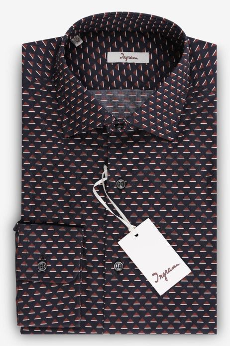 Camicia Classica Uomo 100% Cotone Con Collo Classico E Tessuto Pinpoint Tinta Unita Regular Fit 8800016690040