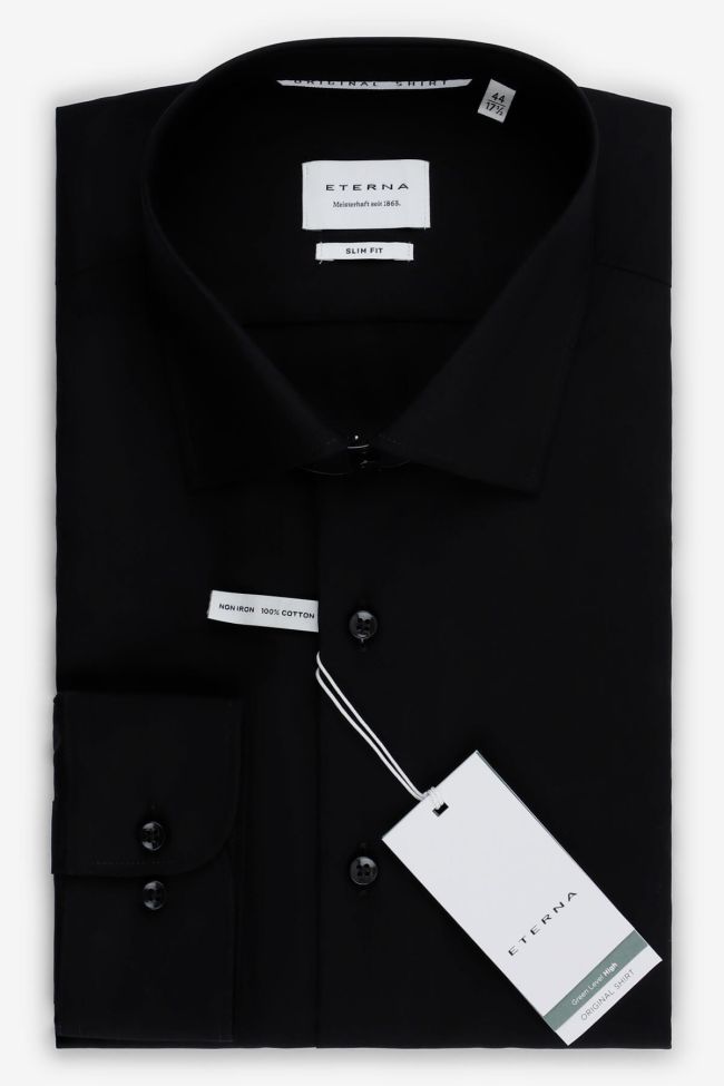 Camicia no stiro Eterna Slim SKTECDCFF7SLIMC7C