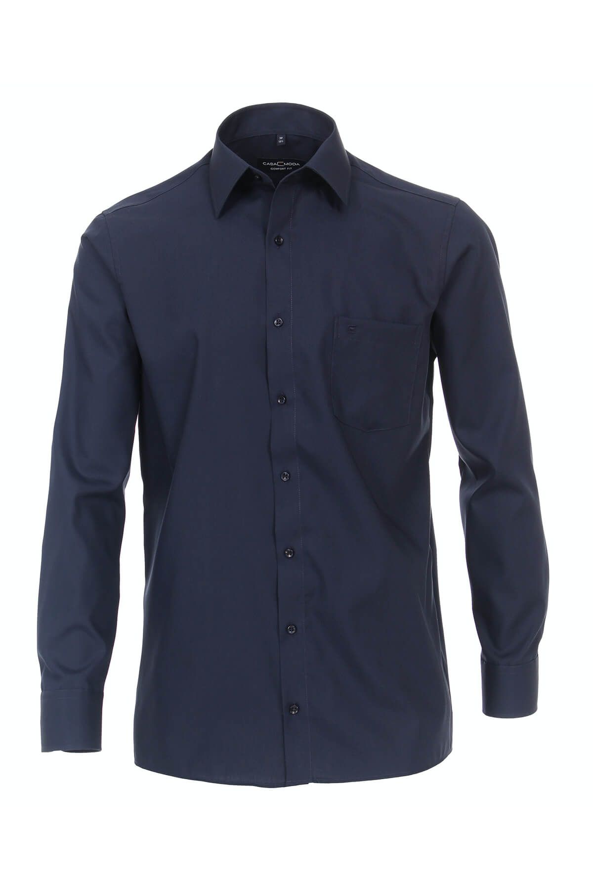 CASAMODA Camicia Business Uomo Comfort Fit – Bianco, Taglia 54 – Cotone Misto Elasticizzato