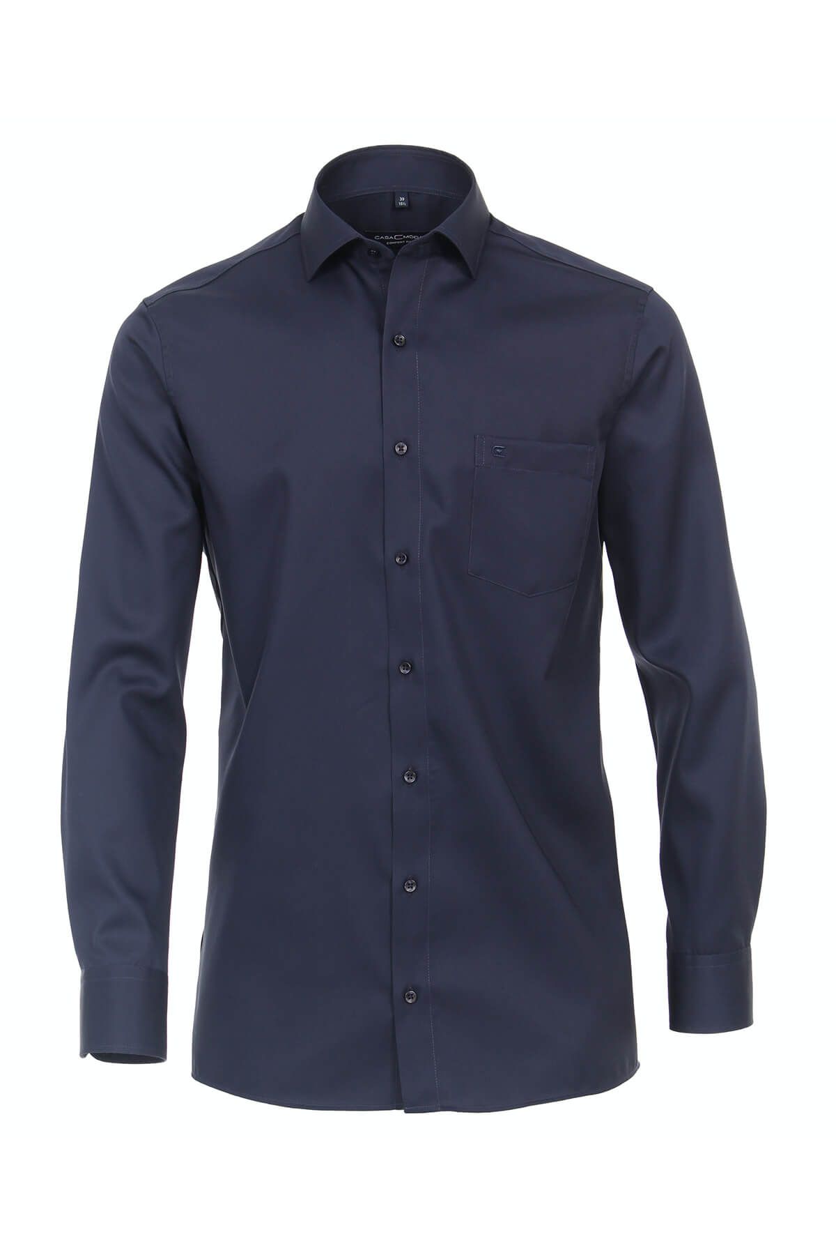 Camicia classica tinta unita - BLU - Uomo - 13.00€ - Kiabi