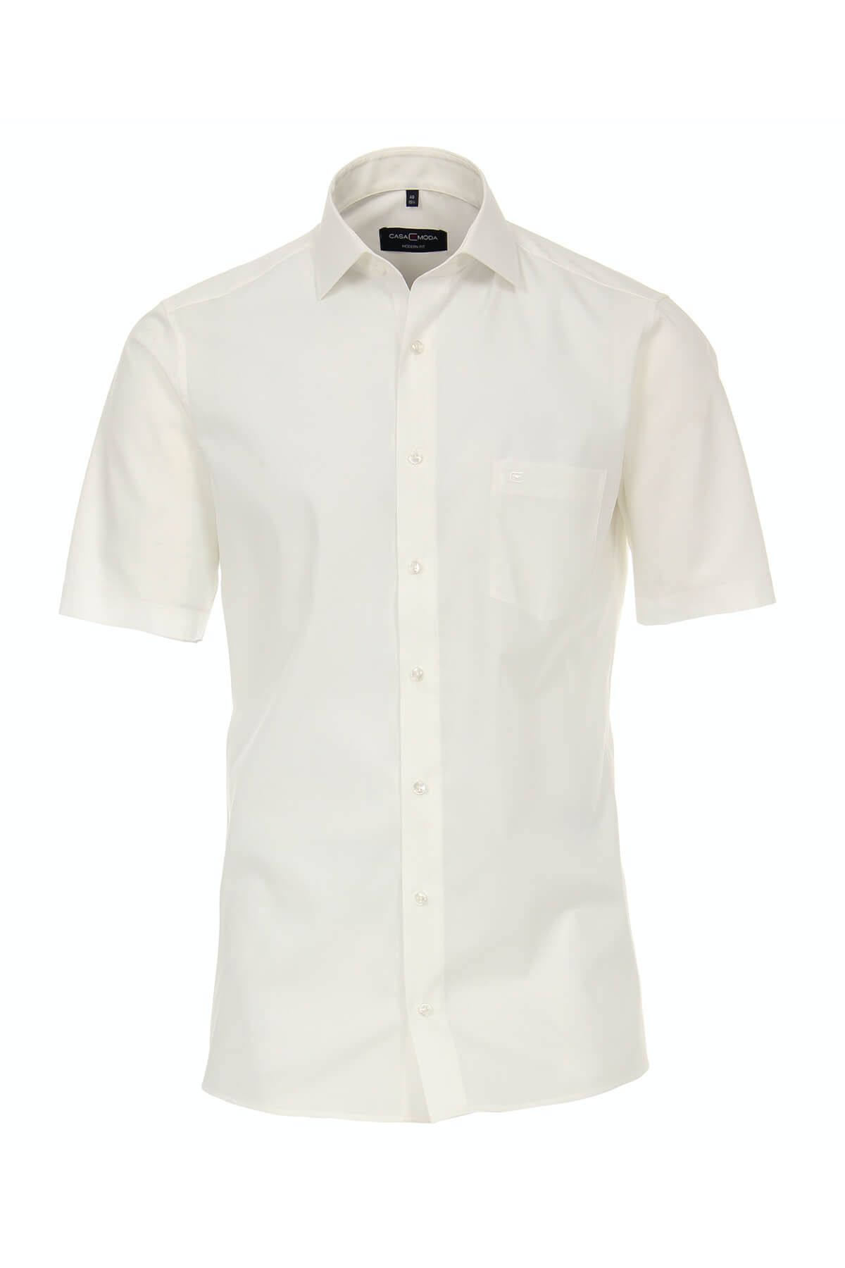Camicia Business CASAMODA – Tinta Unita, Modern Fit, In Cotone Elasticizzato – Uomo