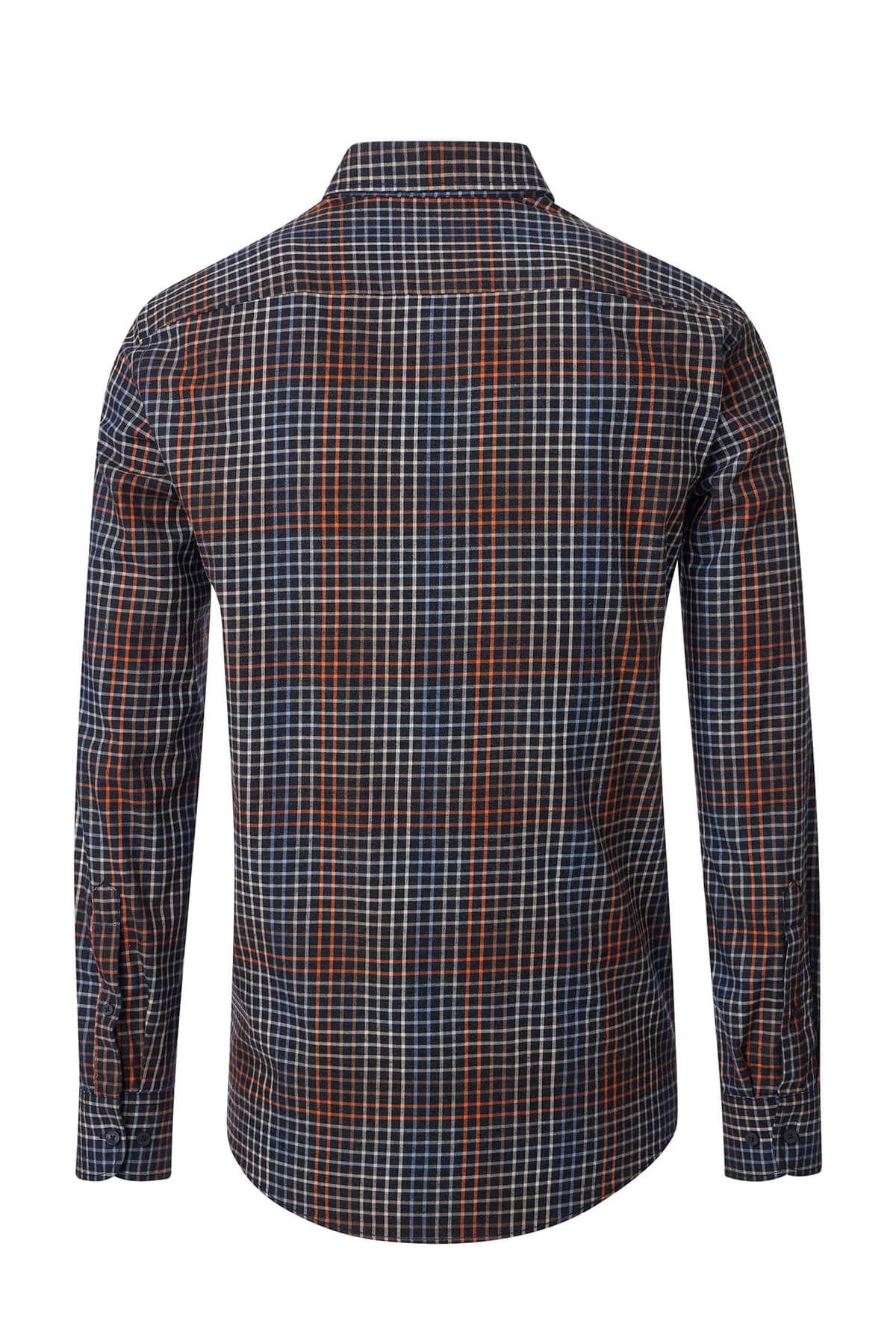 CASAMODA Camicia Business Uomo Comfort Fit In Puro Cotone – Grigio Medio, Taglia 48, Non Stiro