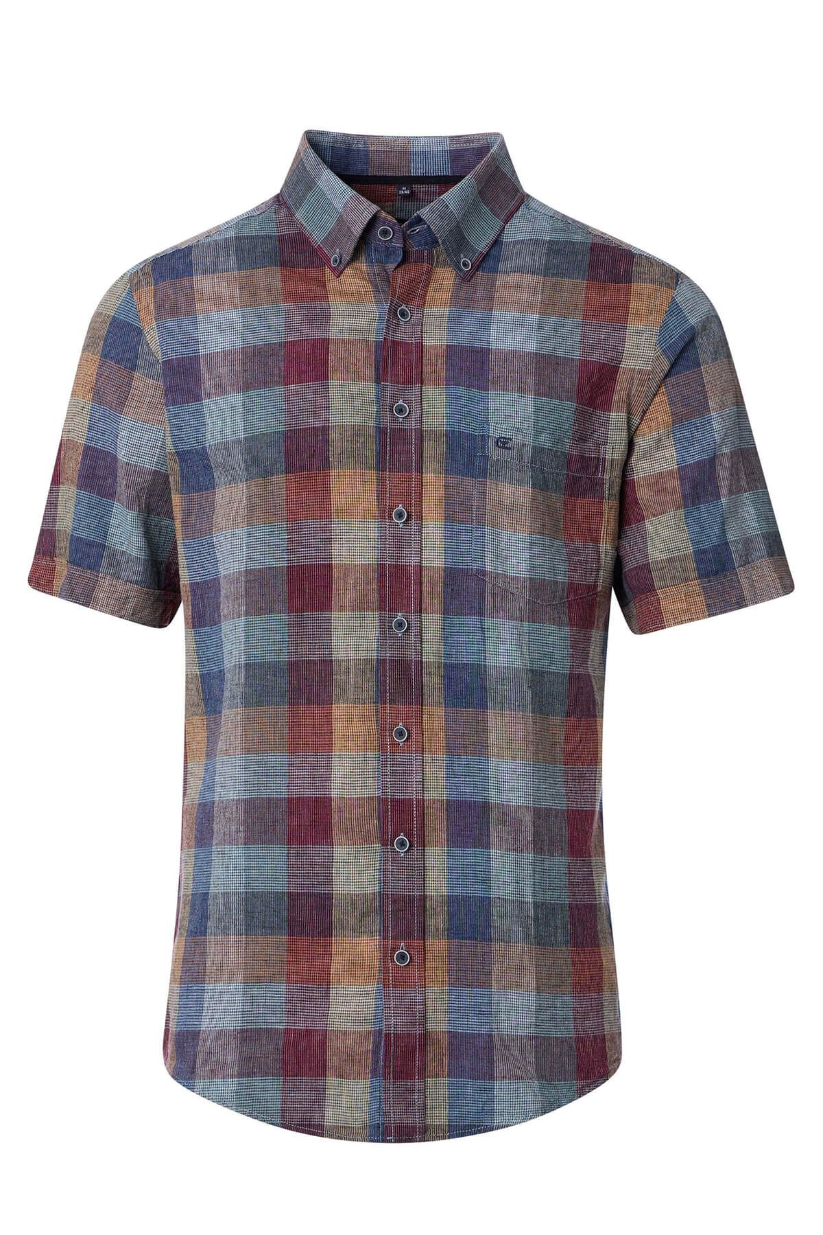 Camicia a Maniche Corte con Cravatta | Hockerty