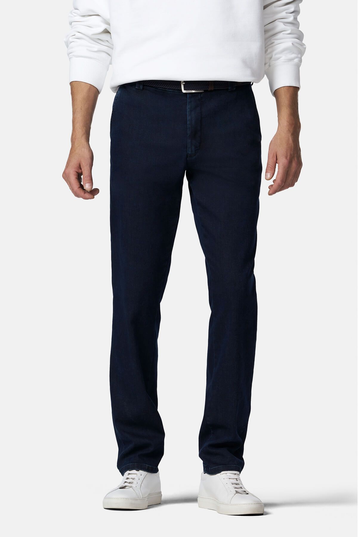 Guy Pantaloni Casual Da Uomo Regular Fit Grigio Taglia 44