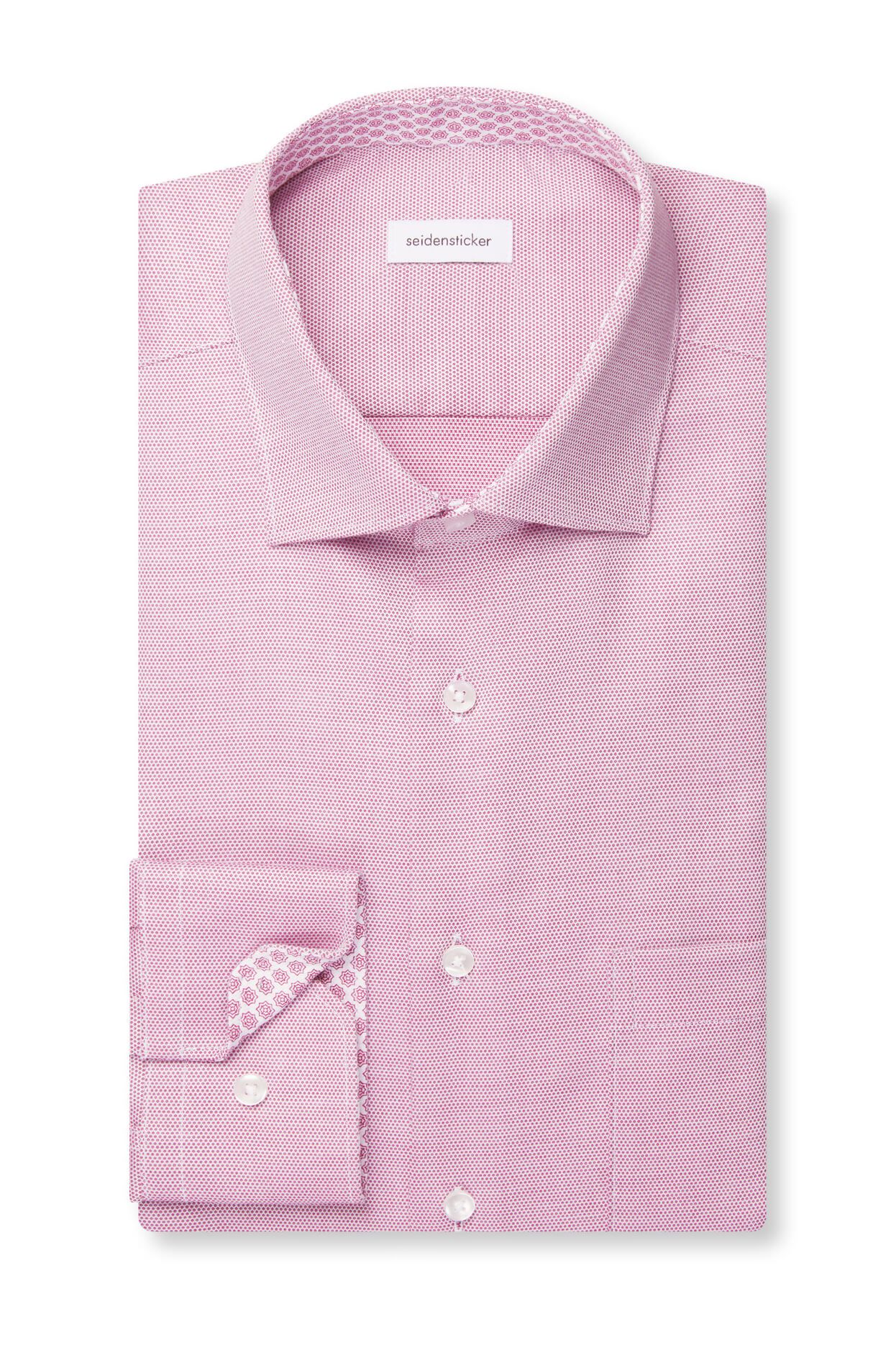 Seidensticker Camicia Donna In Puro Cotone – Maniche Corte, Stampa Seta, Regular Fit Blu