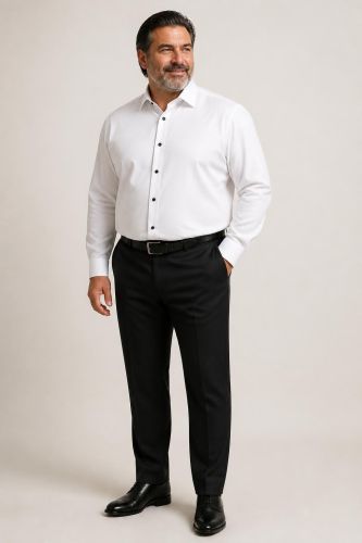 Camicia no stiro Casamoda Comfort CASAMODA-005380-001