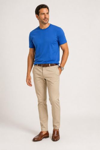 T-shirt Diesel Regular DIESEL-S4EL-T-JUST_BLU_8II