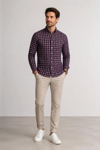 Camicia Harmont & Blaine Regular HARMONT-BLAINE-CRI011012063_VIOLA_549