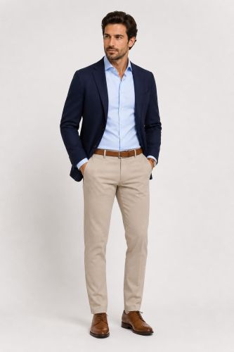 Camicia no stiro Ingram Regular INGRAM-68909-INMED-IRN-ML-XT-02-PE26
