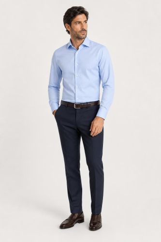 Camicia no stiro Ingram Regular INGRAM-68909-INMED-IRN-ML-XT-02