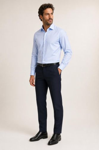 Camicia no stiro Ingram Regular INGRAM-68909-INMED-IRN-ML-XT-02