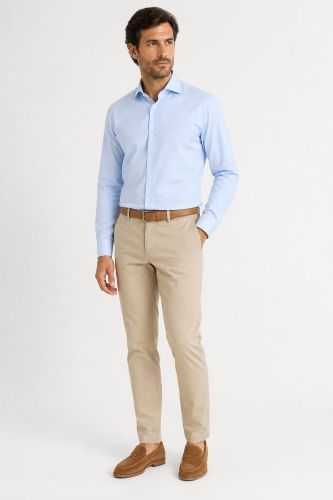 Camicia no stiro Ingram Regular INGRAM-68909-INMED-IRN-ML-XT-02