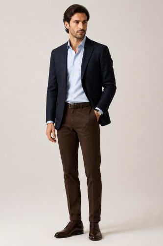 Pantalone B-Settecento Slim KQ-B700-4036-MH713-94