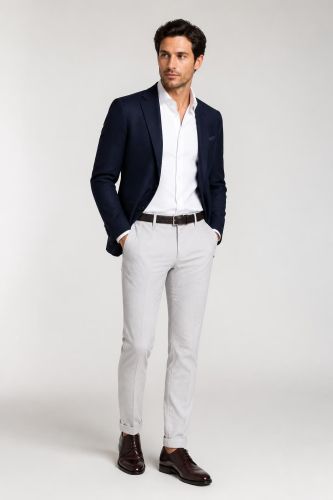 Pantalone B-Settecento Slim KQ-B700-5033-MH700-43