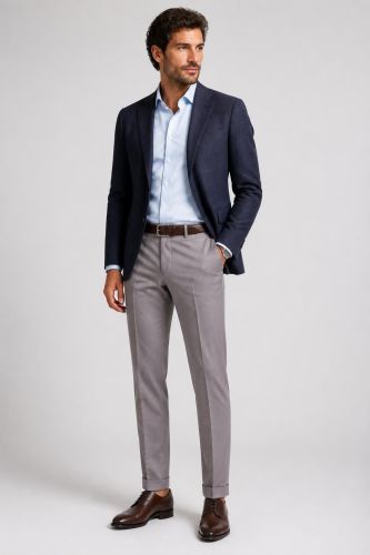 Pantalone B-Settecento Slim KQ-B700-5038-MH700-36