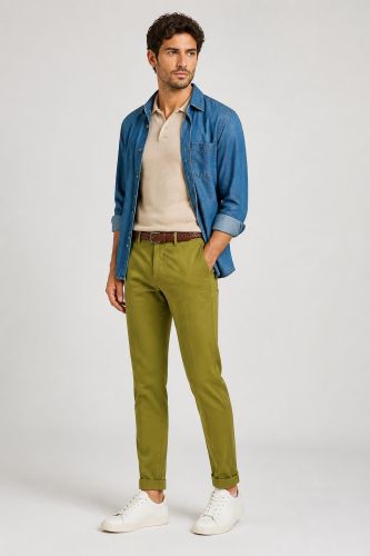 Pantalone B-Settecento Slim KQ-B700-5045-MH700-95
