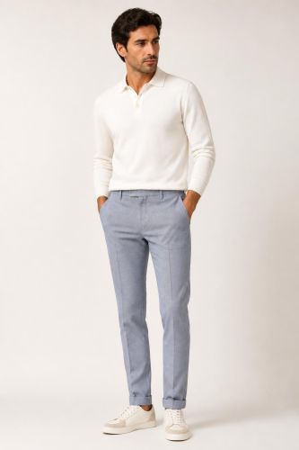 Pantalone B-Settecento Slim KQ-B700-5052-MH700-23