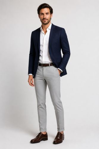 Pantalone B-Settecento Slim KQ-B700-5055-MH700-36