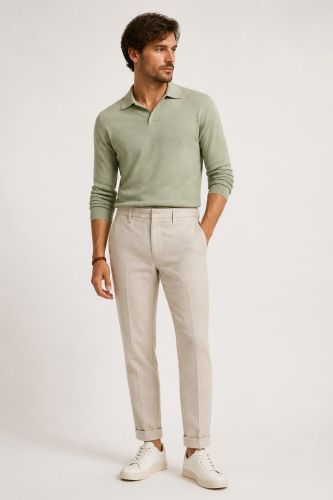 Pantalone B-Settecento Slim KQ-B700-5317-MH700-73