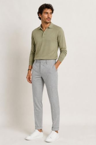 Pantalone B-Settecento Slim KQ-B700-5317-MH700-91