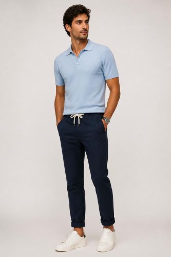 Pantalone B-Settecento Slim KQ-B700-5365-PT745-91