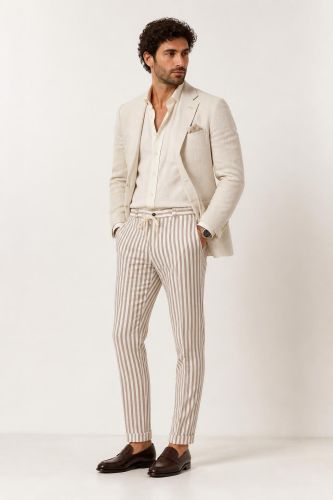 Pantalone B-Settecento Slim KQ-B700-5366-PT744-73