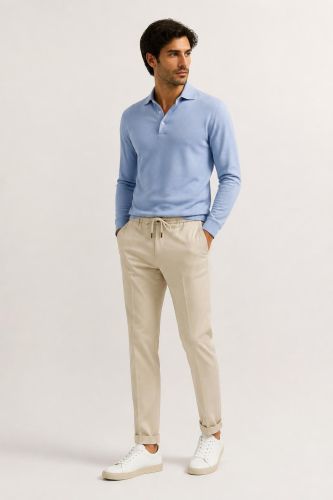 Pantalone B-Settecento Slim KQ-B700-5503-PT744-43