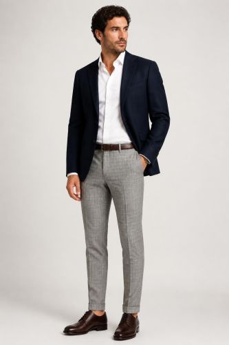 Pantalone B-Settecento Slim KQ-B700-5543-MH700-93