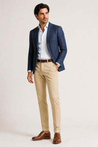 Pantalone B-Settecento Slim KQ-B700-7004-MH700-33