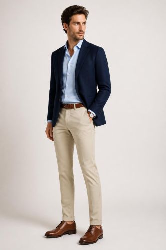Pantalone B-Settecento Slim KQ-B700-7021-MH700PE25-43