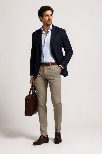 Pantalone B-Settecento Slim KQ-B700-7022-MH700-53