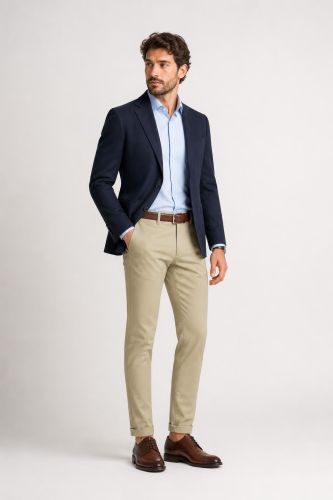 Pantalone B-Settecento Slim KQ-B700-7025-MH700-33