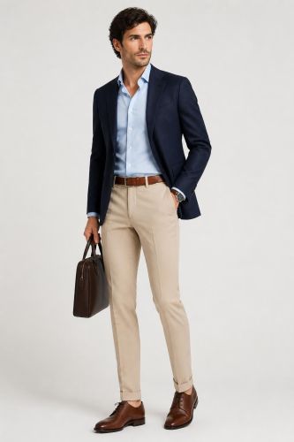 Pantalone B-Settecento Slim KQ-B700-7032-MH700-43